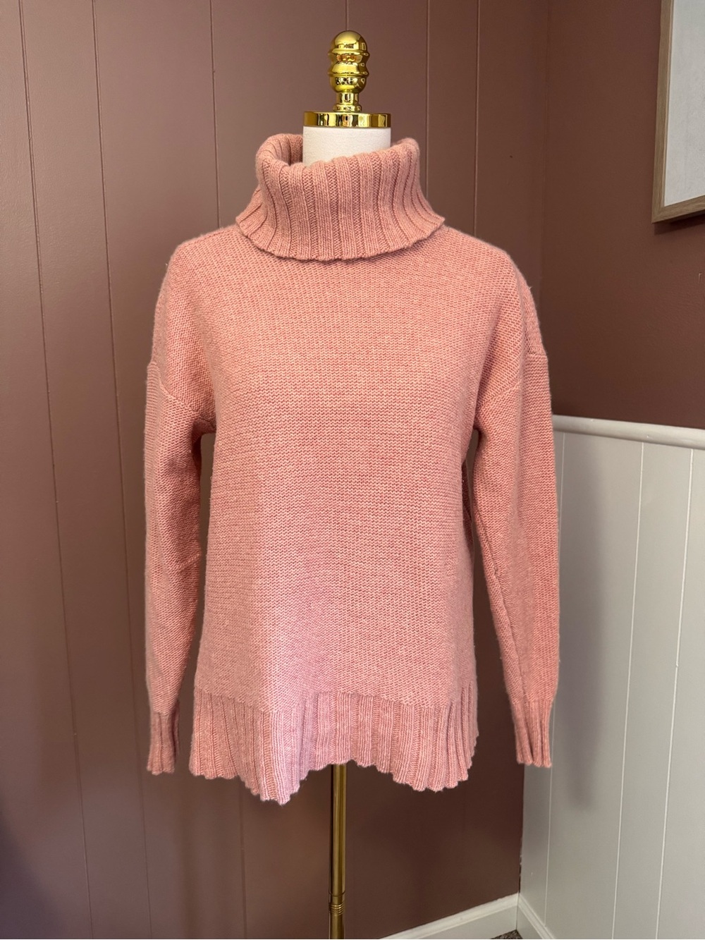 Toad&Co Women’s Audrey Wool Blend T-Neck Sweater
